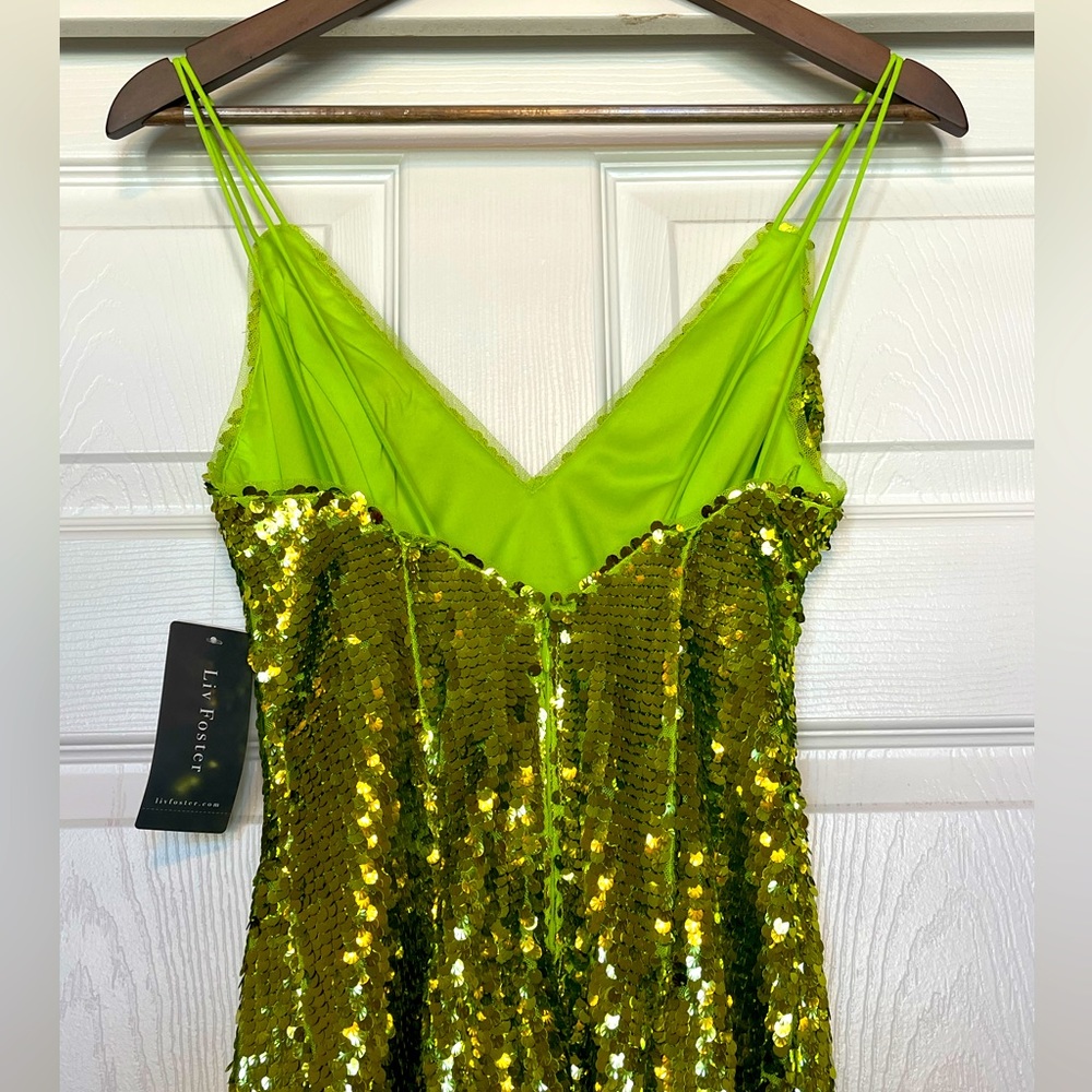 NEW Liv Foster Sequins Gown - Picture 3 of 13